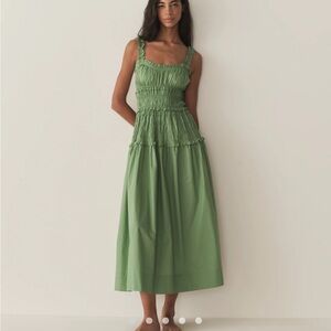 Doen Green Maxi Dress